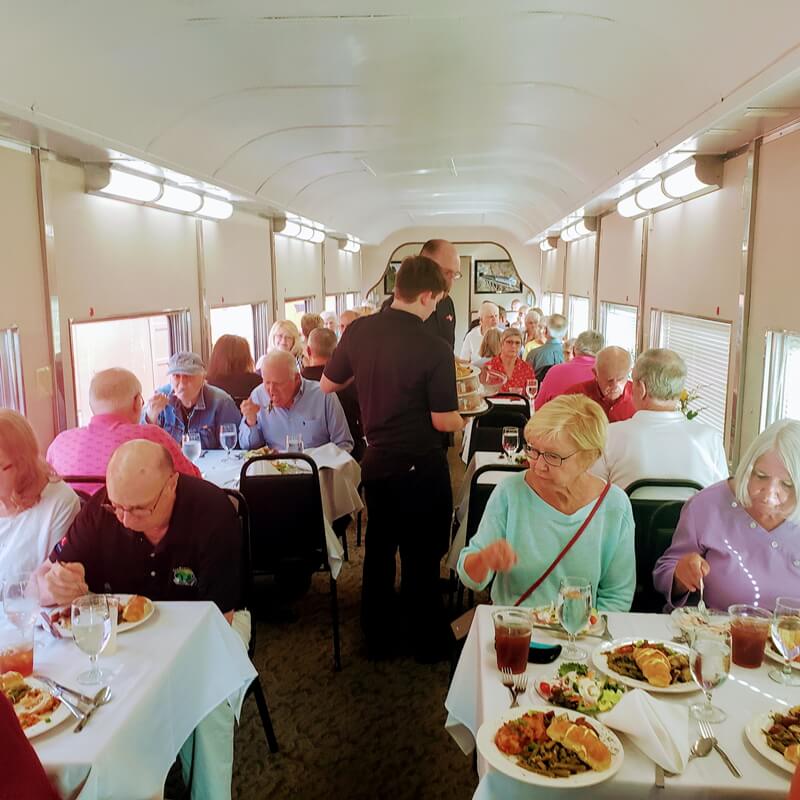 Dinner on the Diner with the Watauga Valley Railroad Historical Society & Museum